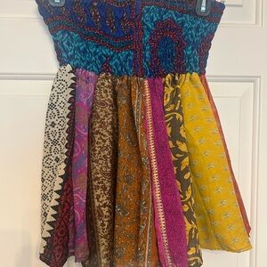 Multicolor Halter Top